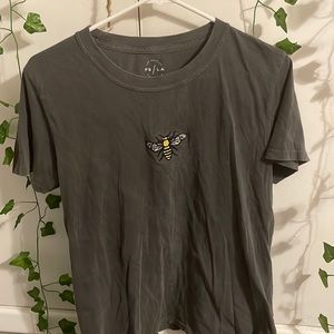 Vintage Pacsun Embroidery Bumble Bee T-Shirt